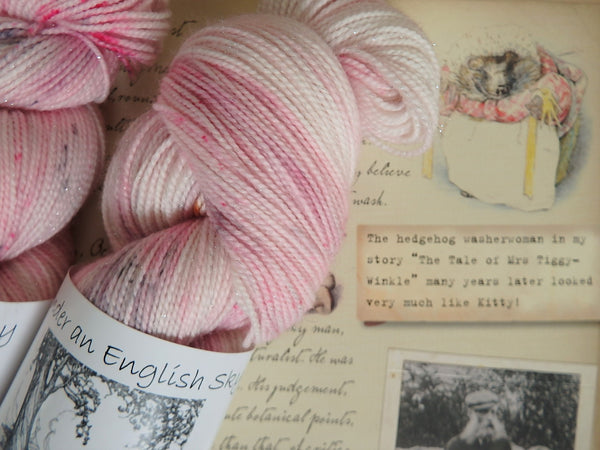Mrs Tiggy-Winkle Hand Dyed Fingering Weight Yarn