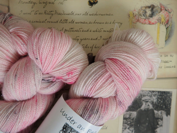 Mrs Tiggy-Winkle Hand Dyed Fingering Weight Yarn